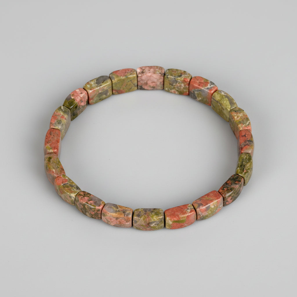 Natural Unakite Bracelet-I