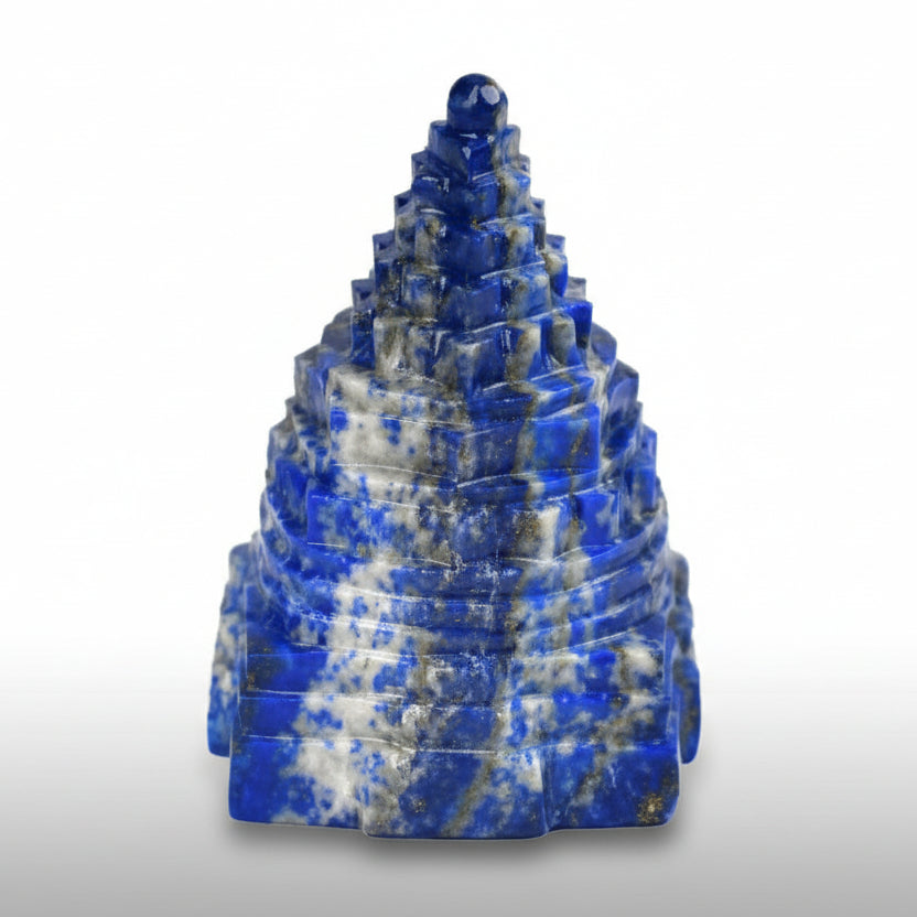 Lapis Lazuli Shree Yantra 183 gms