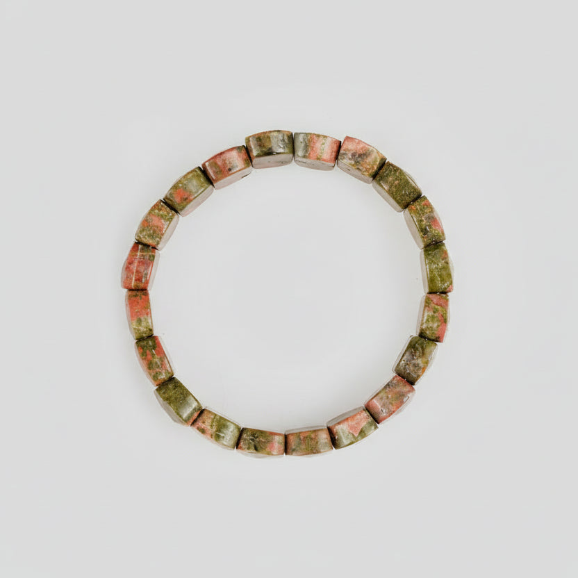 Unakite Bracelet (Design II)