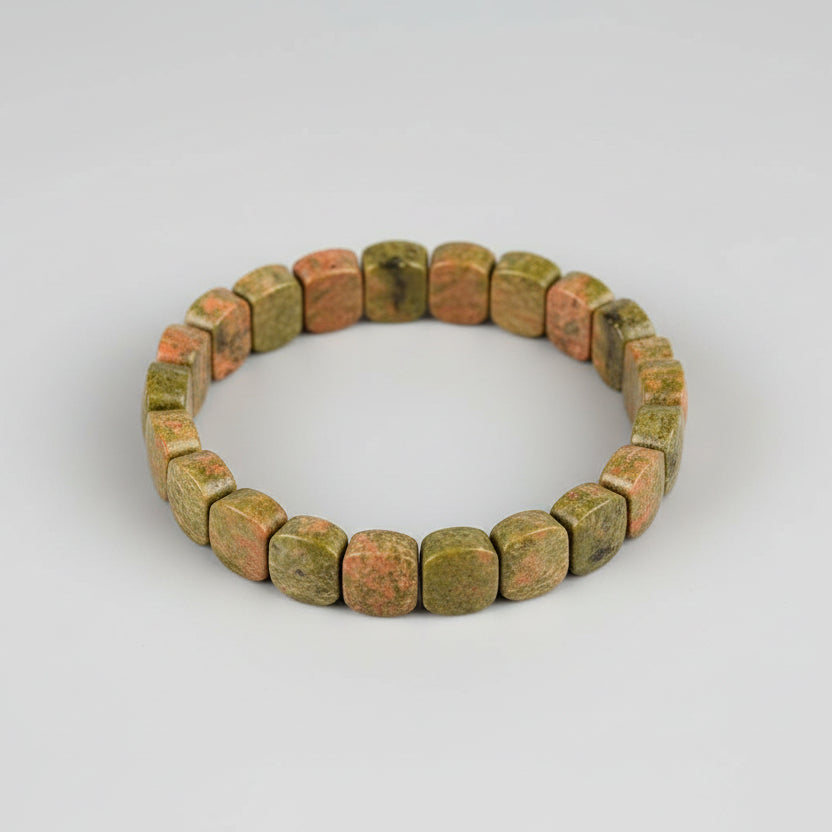 Unakite Bracelet (Design II)