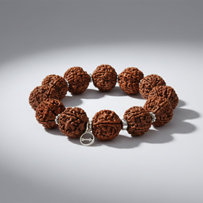 7 Mukhi Mahalakshmi Bracelet-Collector-Woolen Spacers