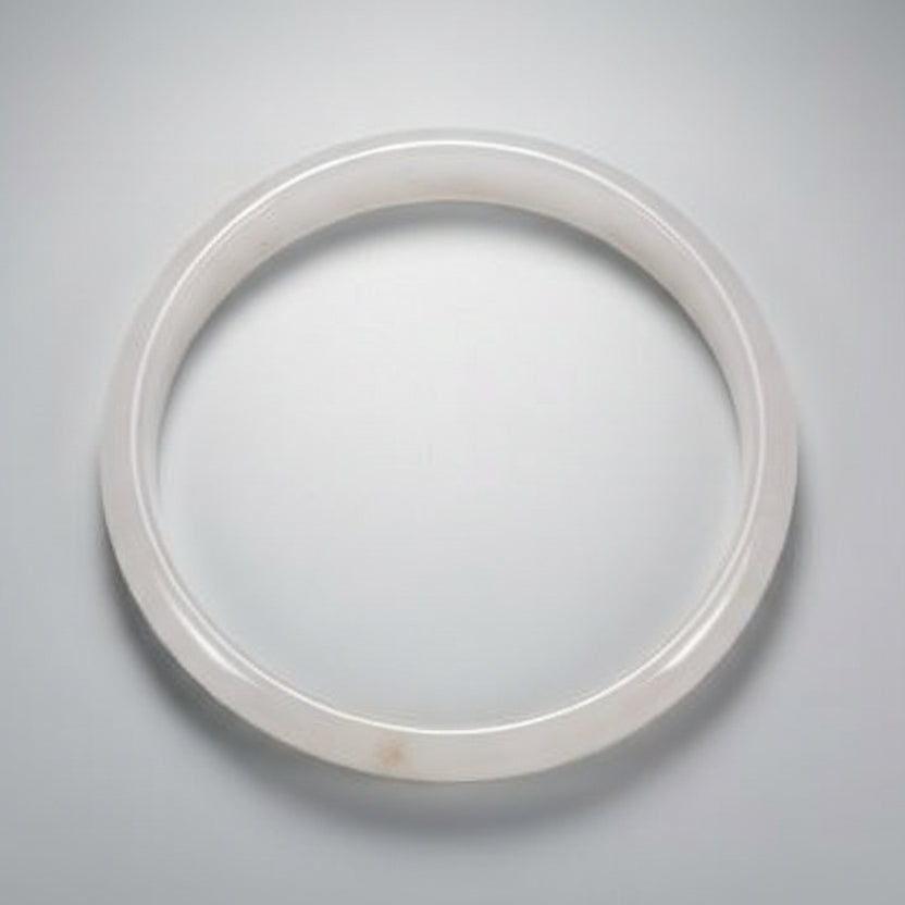 White Agate Bangle (VI)