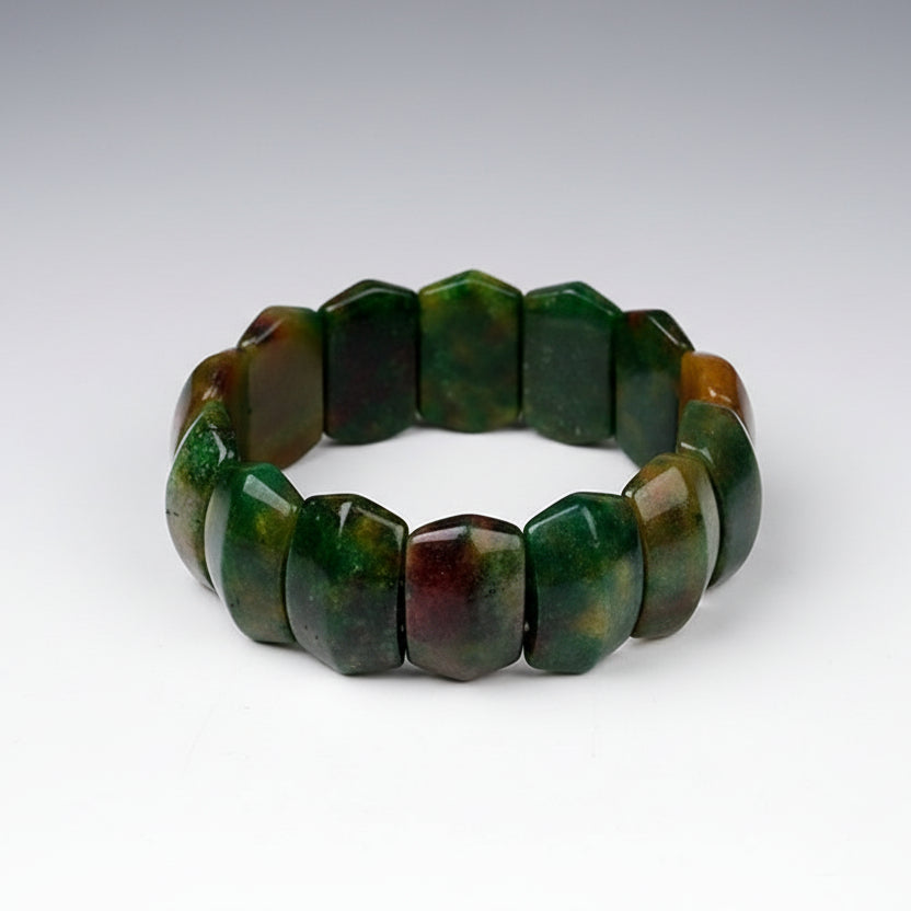 Natural Blood stone Bracelet