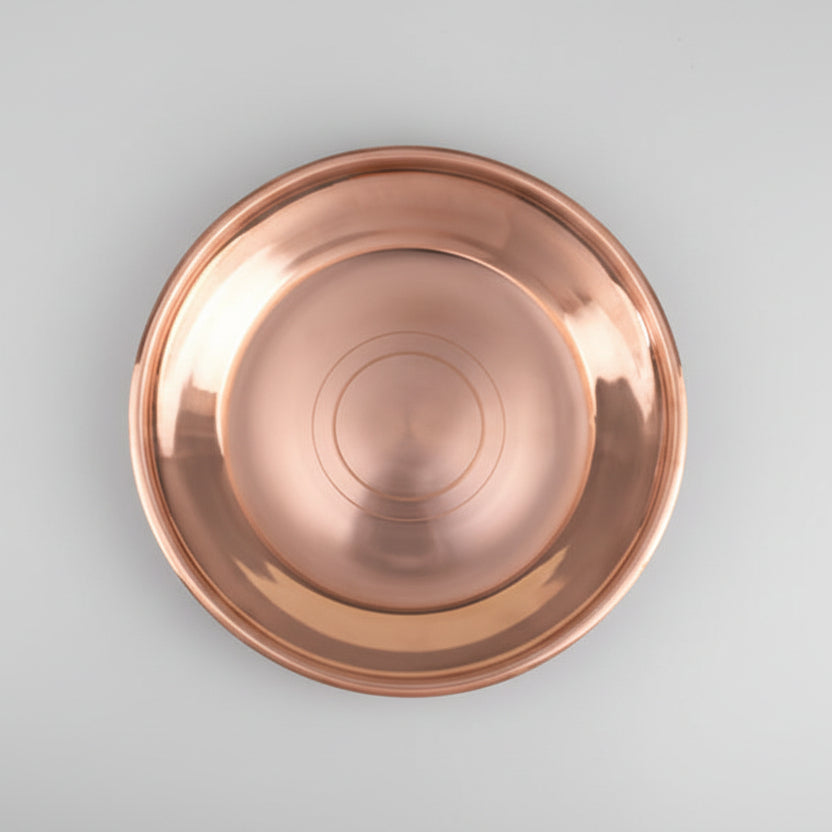 Copper Puja Thali-Large