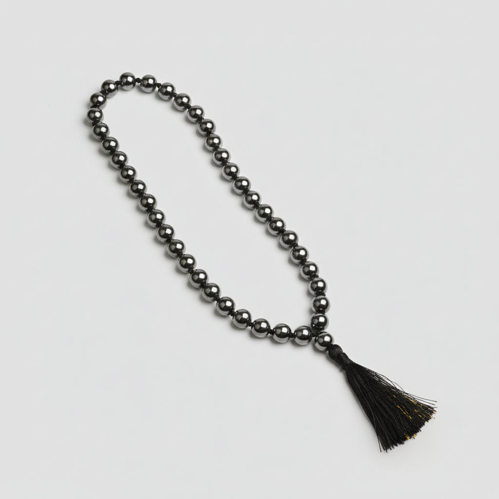 Natural Hematite Beads Mala-6 mm