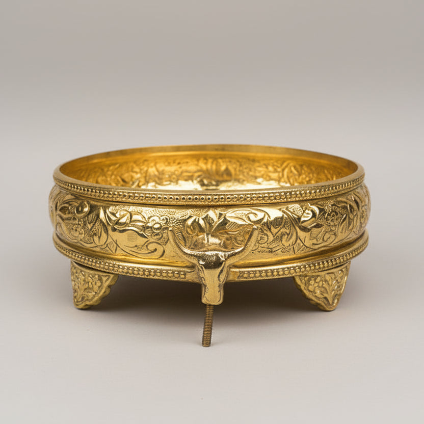 Brass Abhishek Gaumukh Pot-Regular