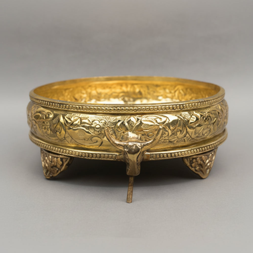 Brass Abhishek Gaumukh Pot-Large
