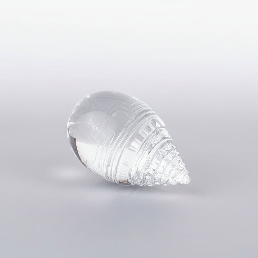 Sphatik Shree Yantra with Lingam 172 gms