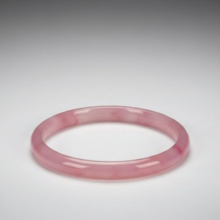 Pink Agate Bangle