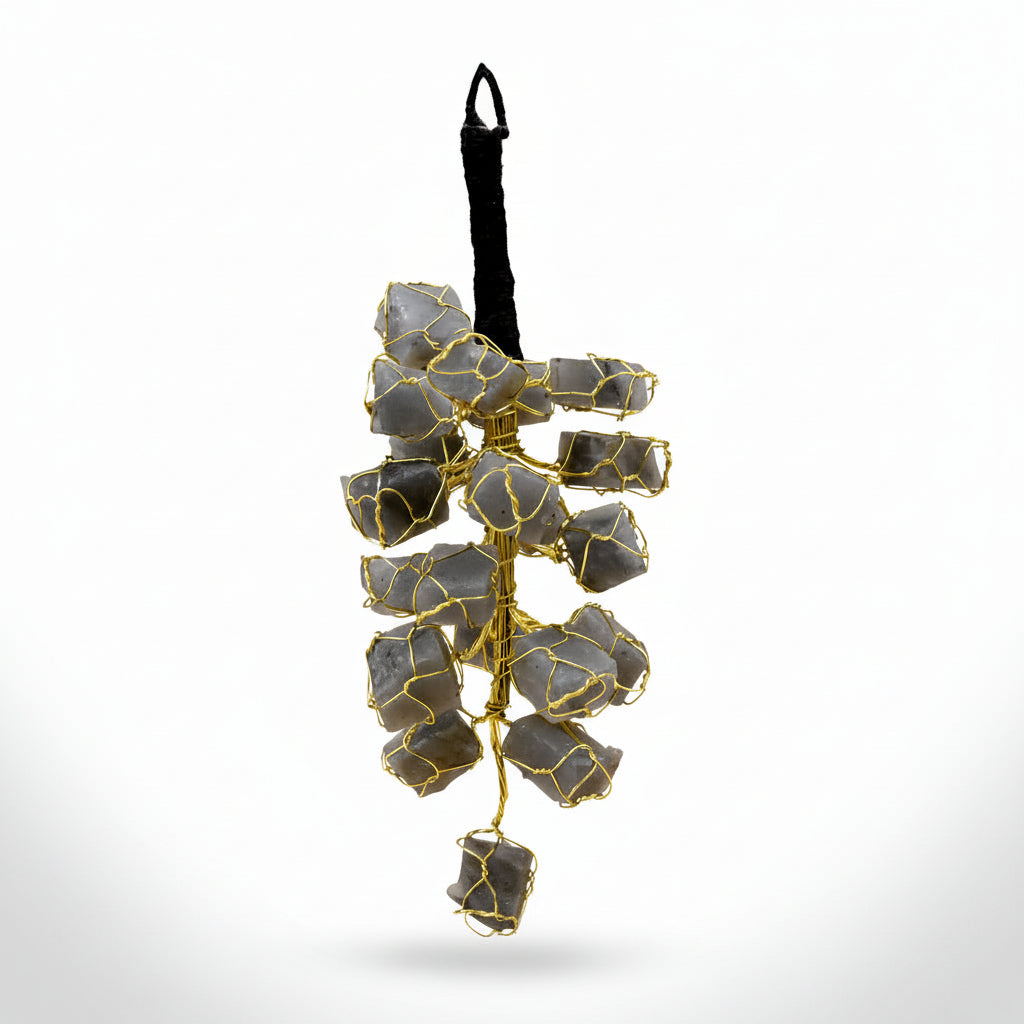 Hanging Natural Labradorite Stones