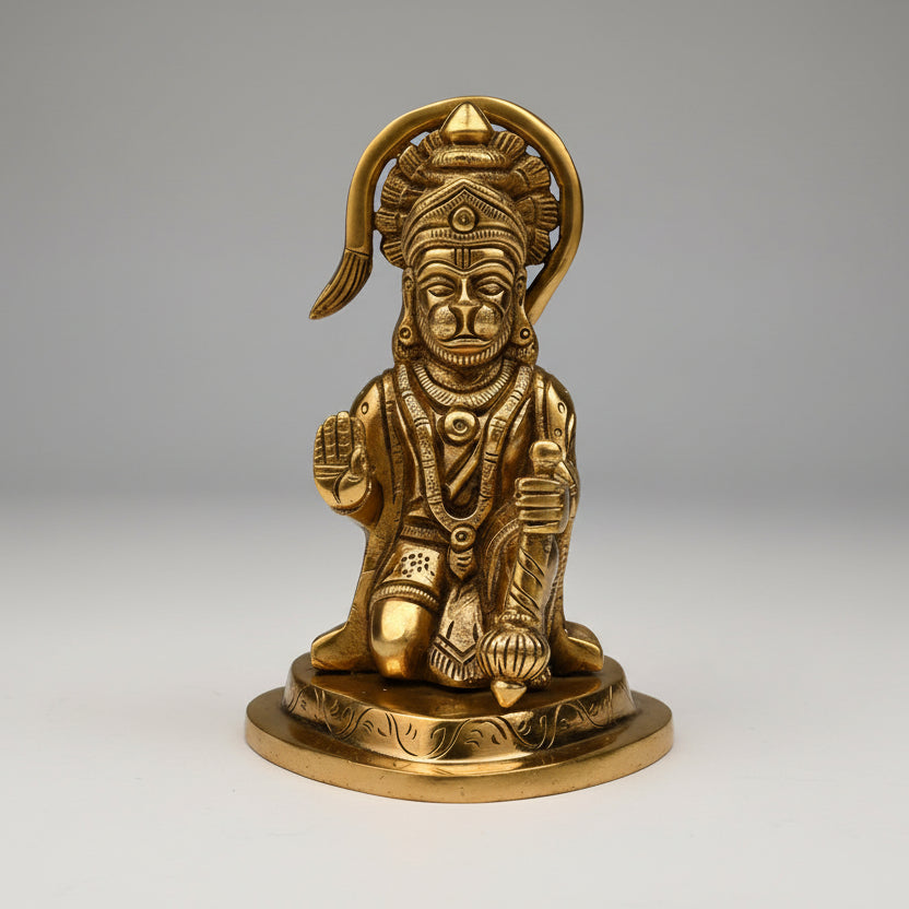 Bhagwan Hanuman Brass Statue