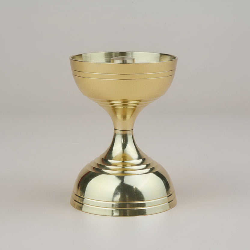 Brass Damru Diya