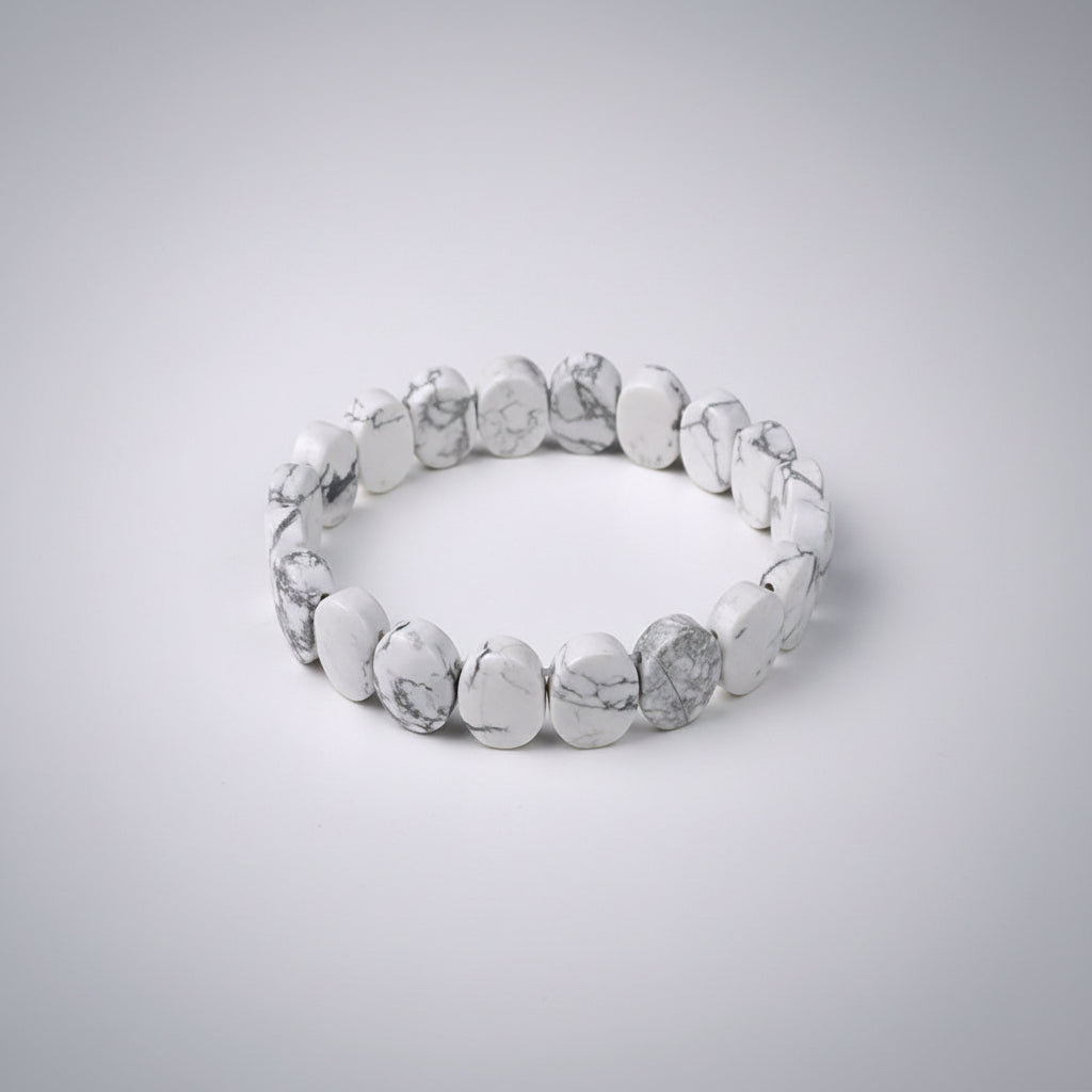 Howlite Faceted Bracelet - II