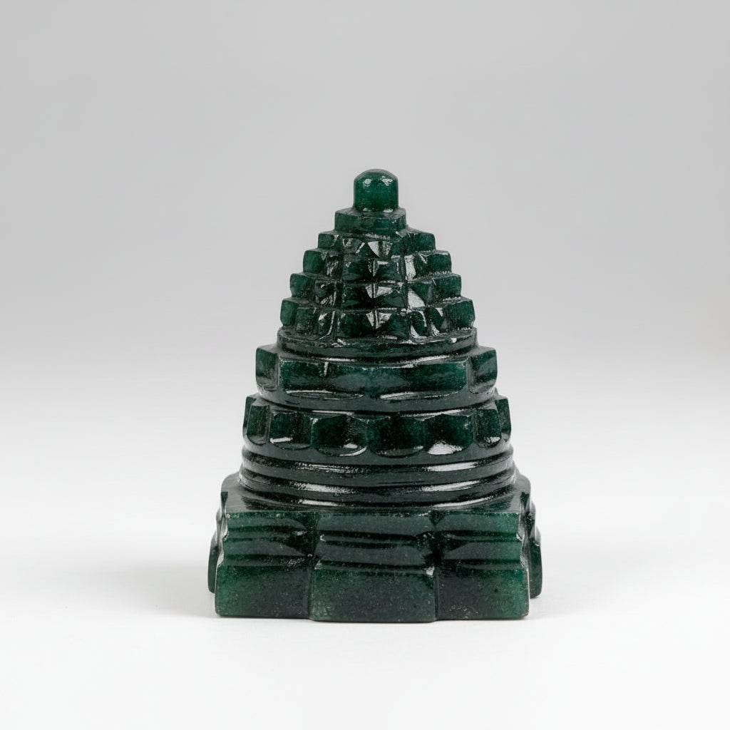 Green Jade Shree Yantra 128 gms