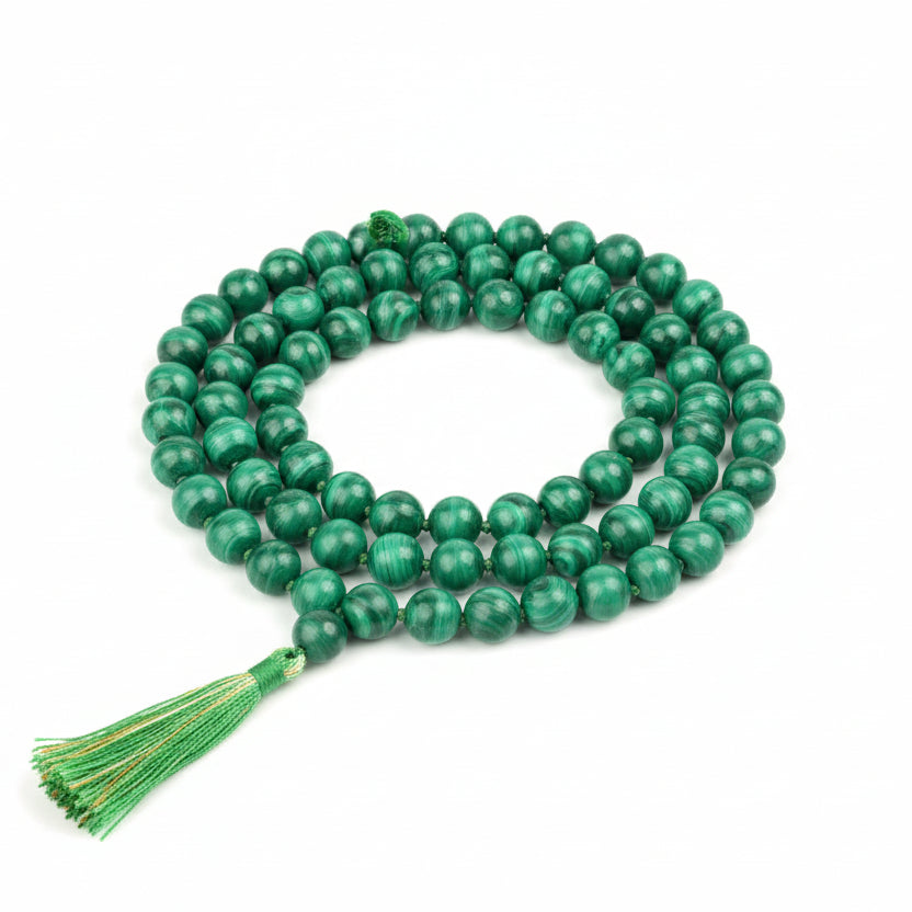Natural Malachite Mala-5 mm