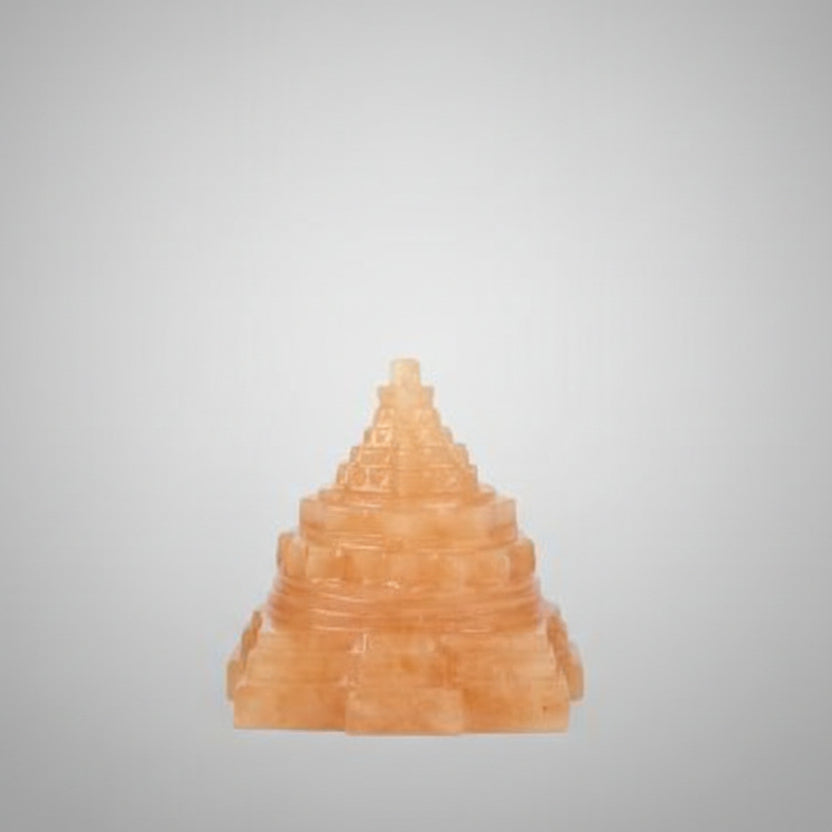 Yellow Jade Shree Yantra 170 to 180 gms
