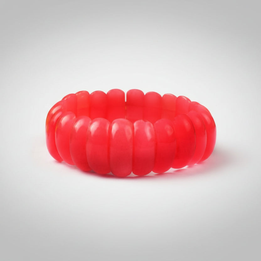 Pink Jade Bracelet (I)