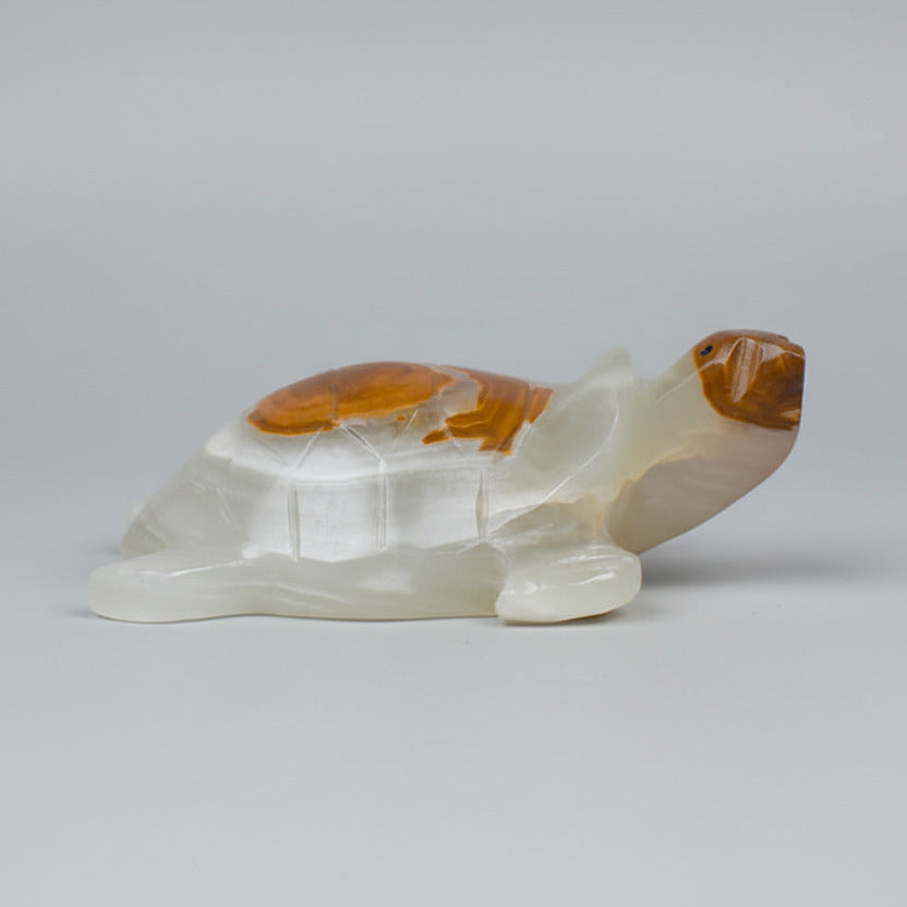 Agate Gemstone Kurma - 303 gms