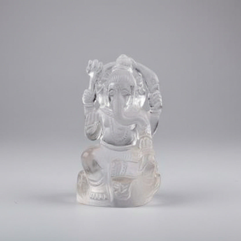 Sphatik Crystal Shiva Idol - 340 gms