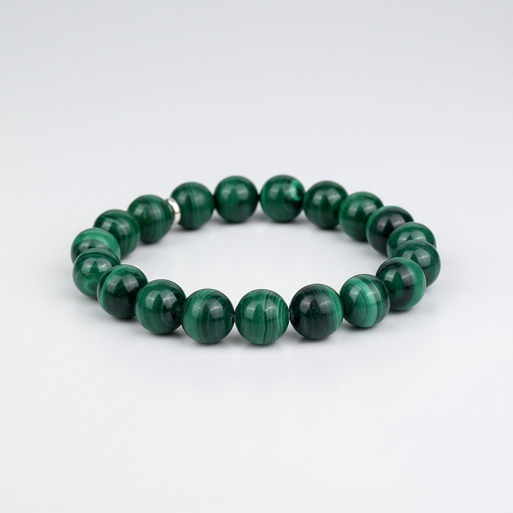 Natural Malachite Bracelet-8 mm