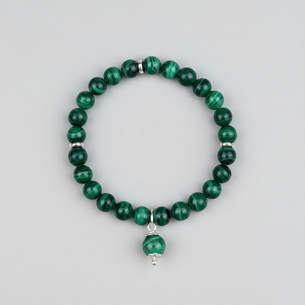 Malachite Sumeru Trinklet Bracelet-10 mm
