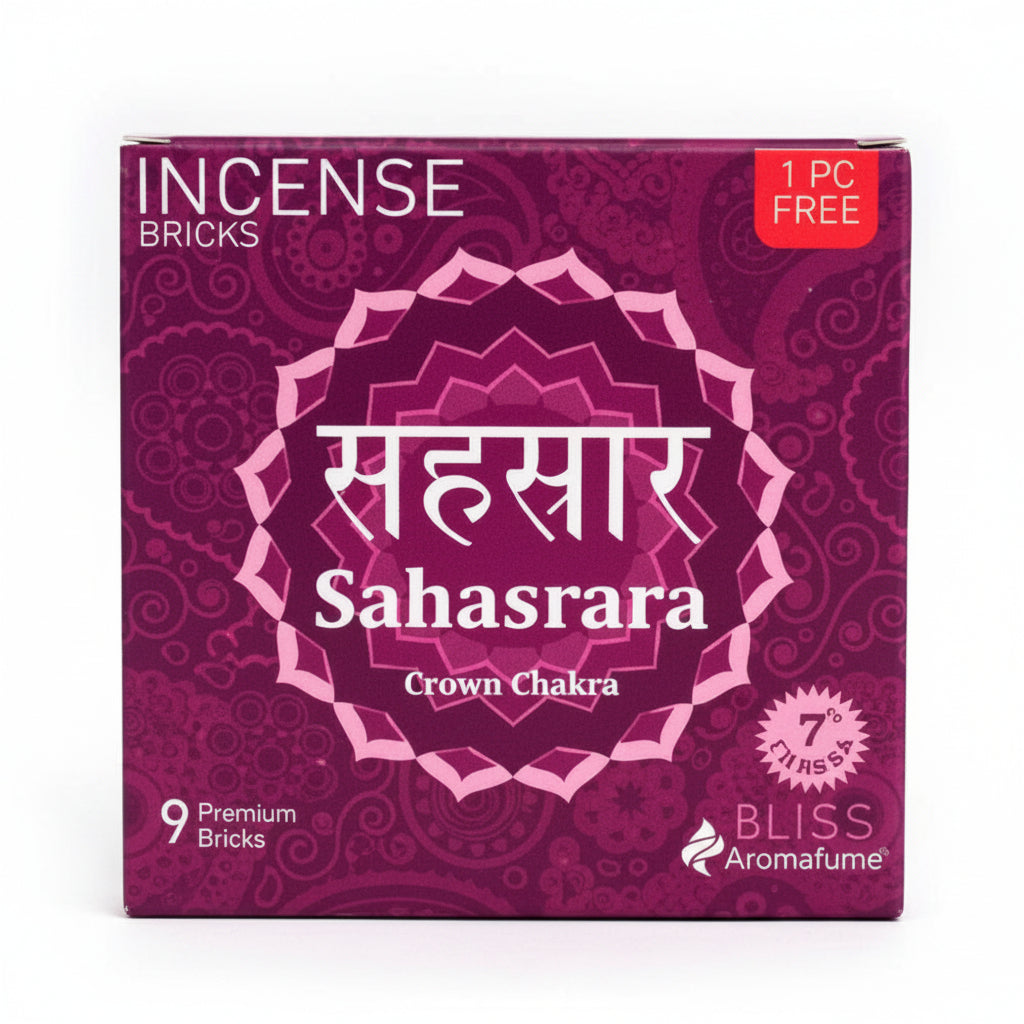 Aromafume Sahasrara Incense Bricks-One