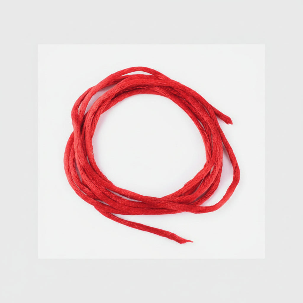 Art Silk Thread-Red