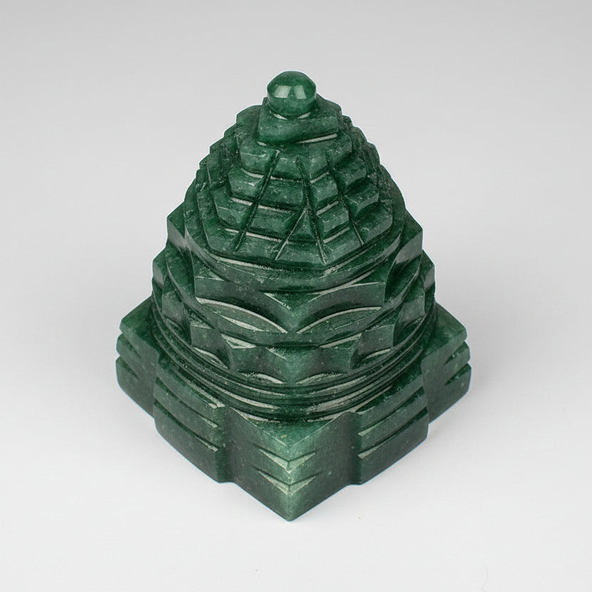 Green Jade Shree Yantra 118 gms