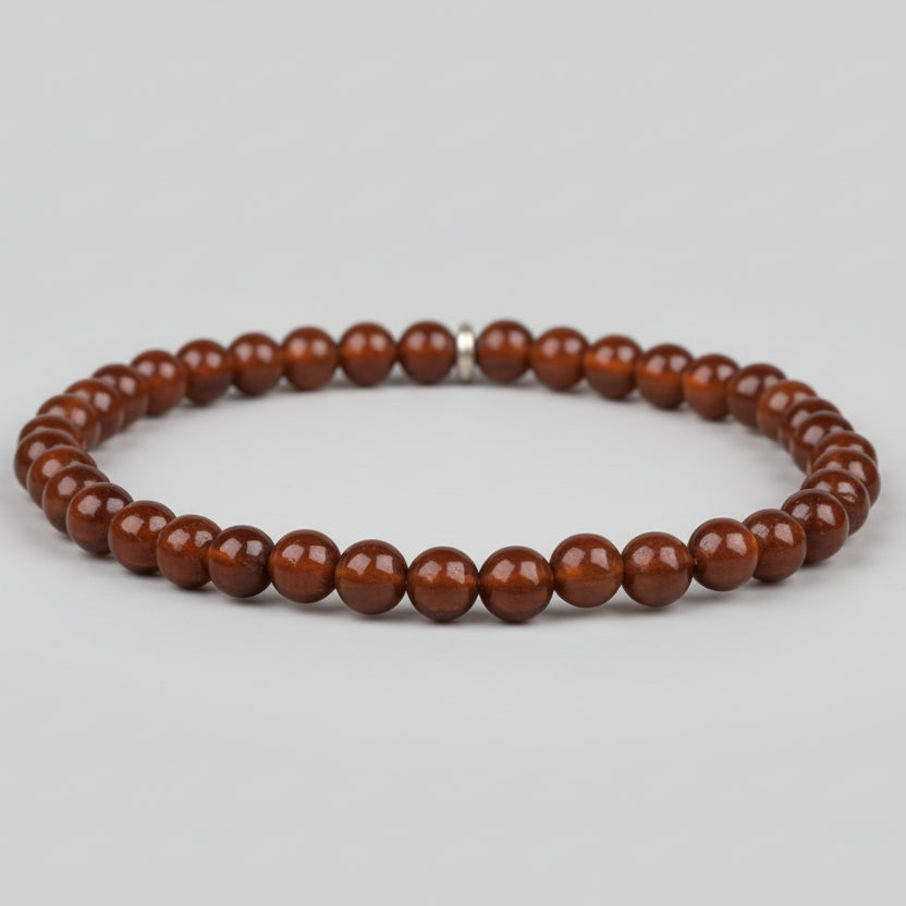 Natural Gomed Hessonite Bracelet-5 mm