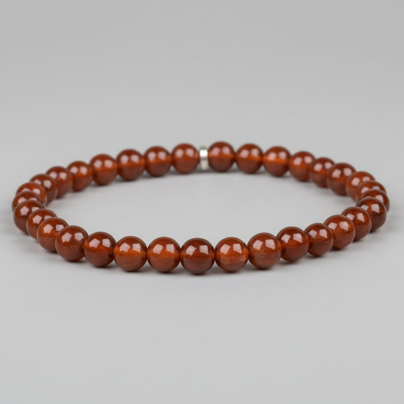 Natural Gomed Hessonite Bracelet-8 mm