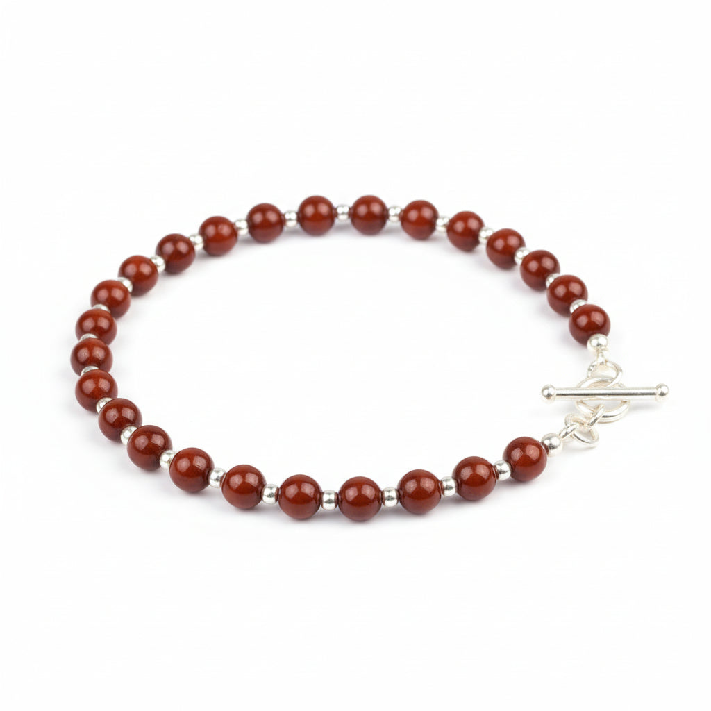 Gomed 925 Silver Ball Bracelet-4 mm