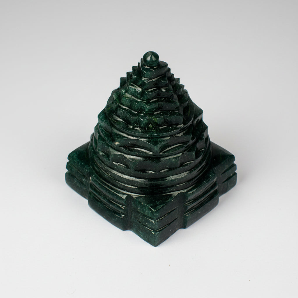 Green Jade Shree Yantra 112 gms I