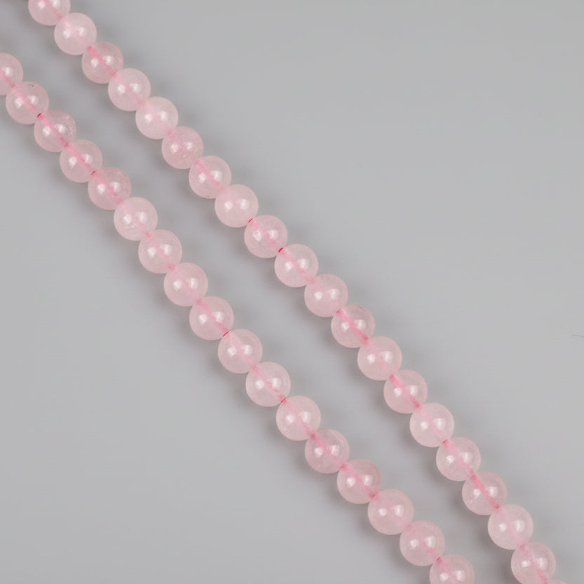 Rose Quartz Gemstone Mala-8 mm
