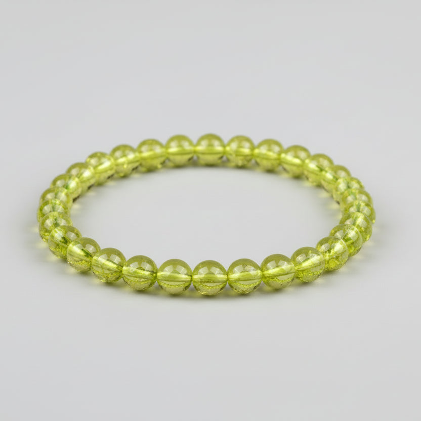 Peridot Bracelet-8 mm