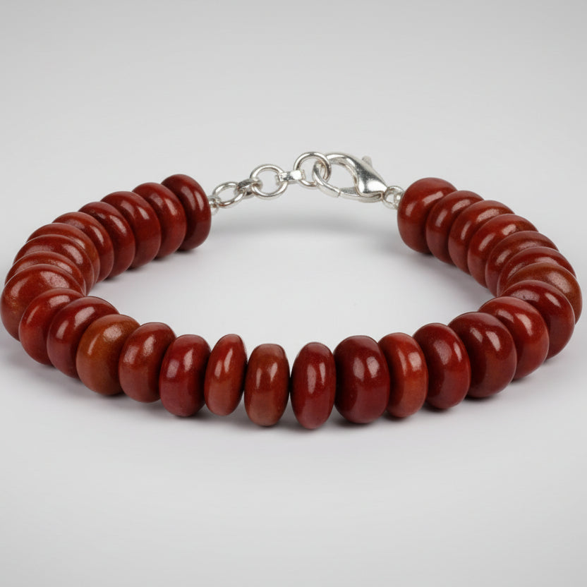 Red Jasper Bracelet-Elastic