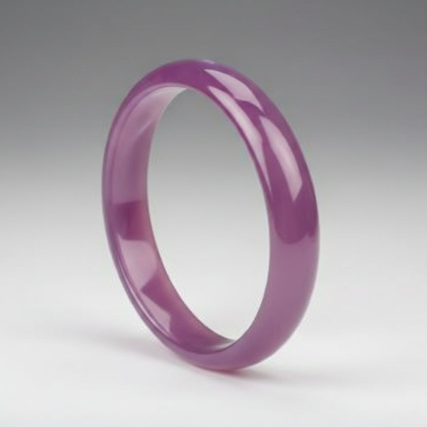 Purple Agate Bangle (X)