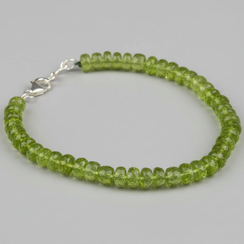 Peridot Bracelet (Faceted)-64.35 carats