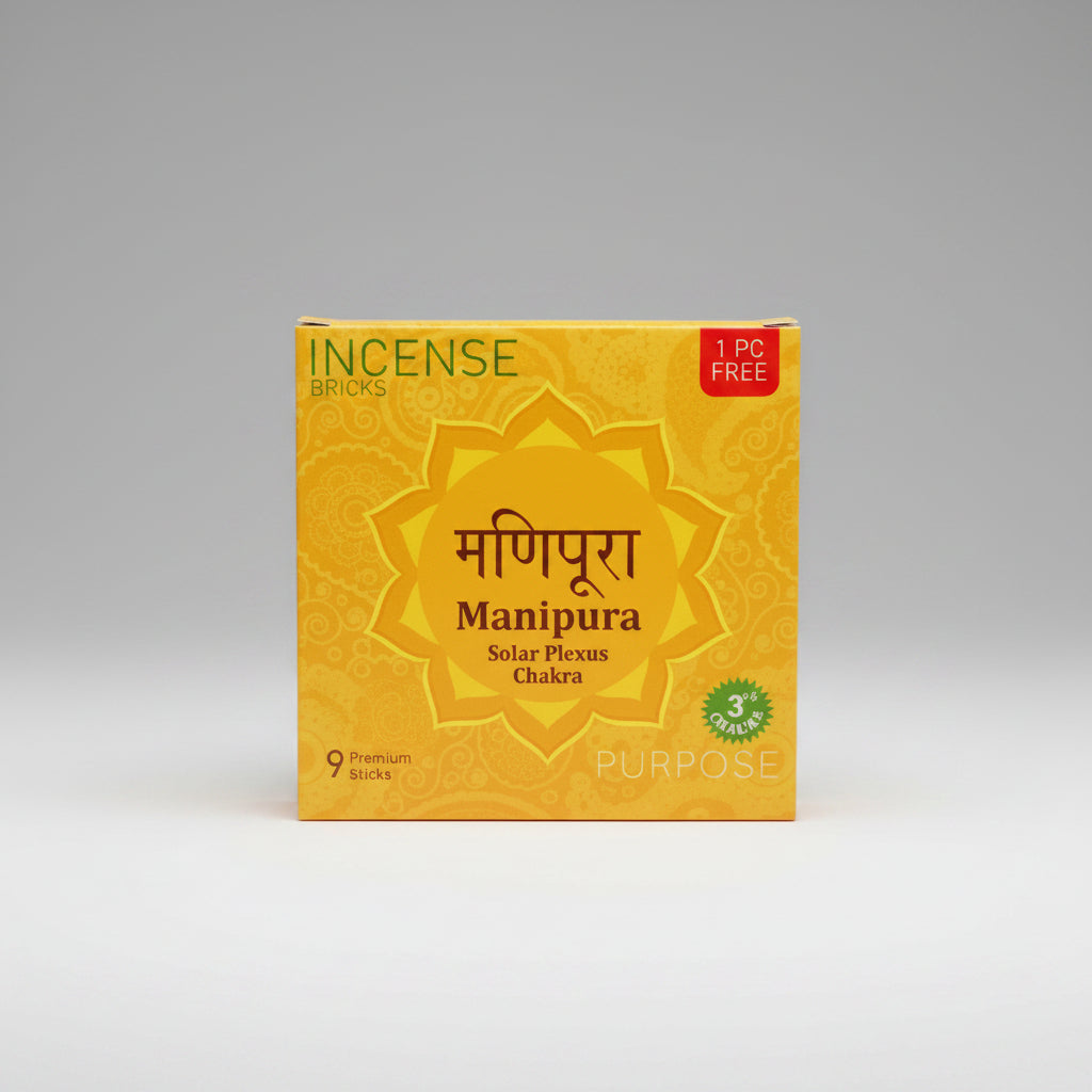Aromafume Manipura Incense Bricks-Set of 12