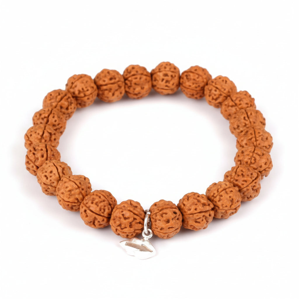 5 Mukhi Guru Java Bracelet-6 mm