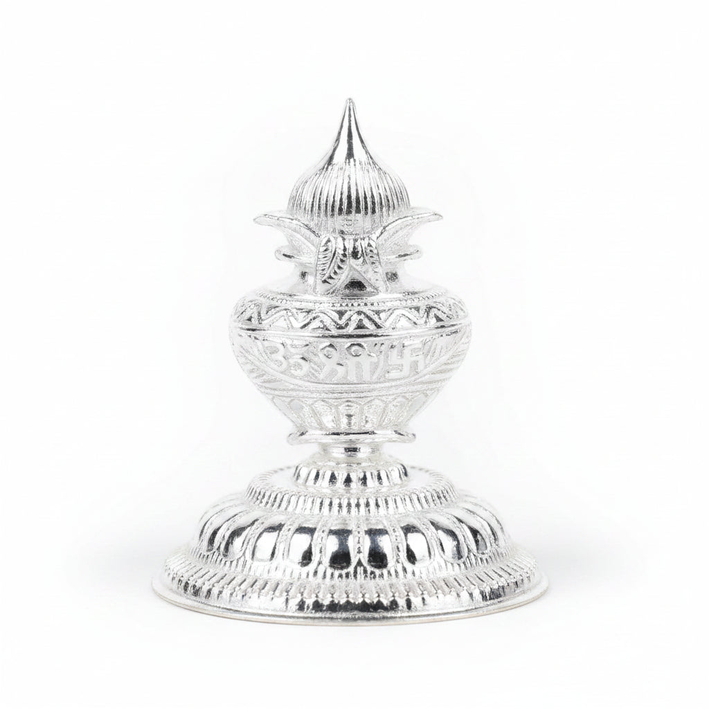 Kalash Incense Agarbatti Stand (925 Sterling Silver)