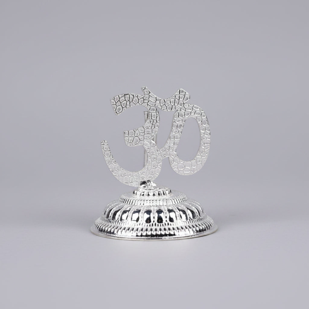 925 Sterling Silver OM Incense Agarbatti Stand