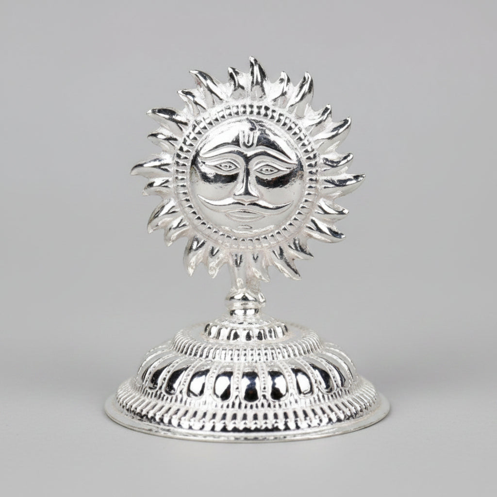 Surya Incense Agarbatti Stand (925 Sterling Silver)