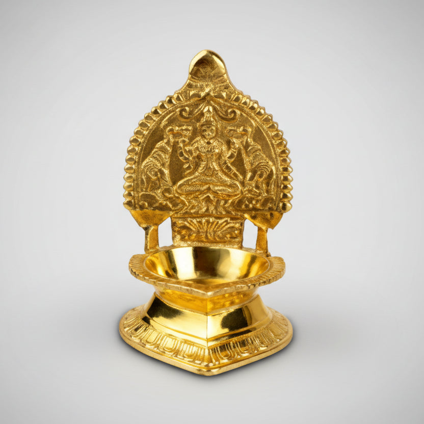 Vijayalaxmi Diya In Brass-Set of 2