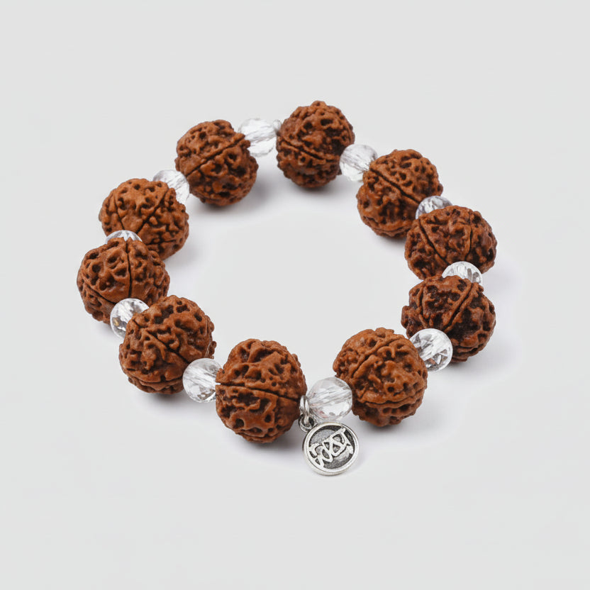 6 Mukhi Nepal Rudraksha Beads Bracelet - VI