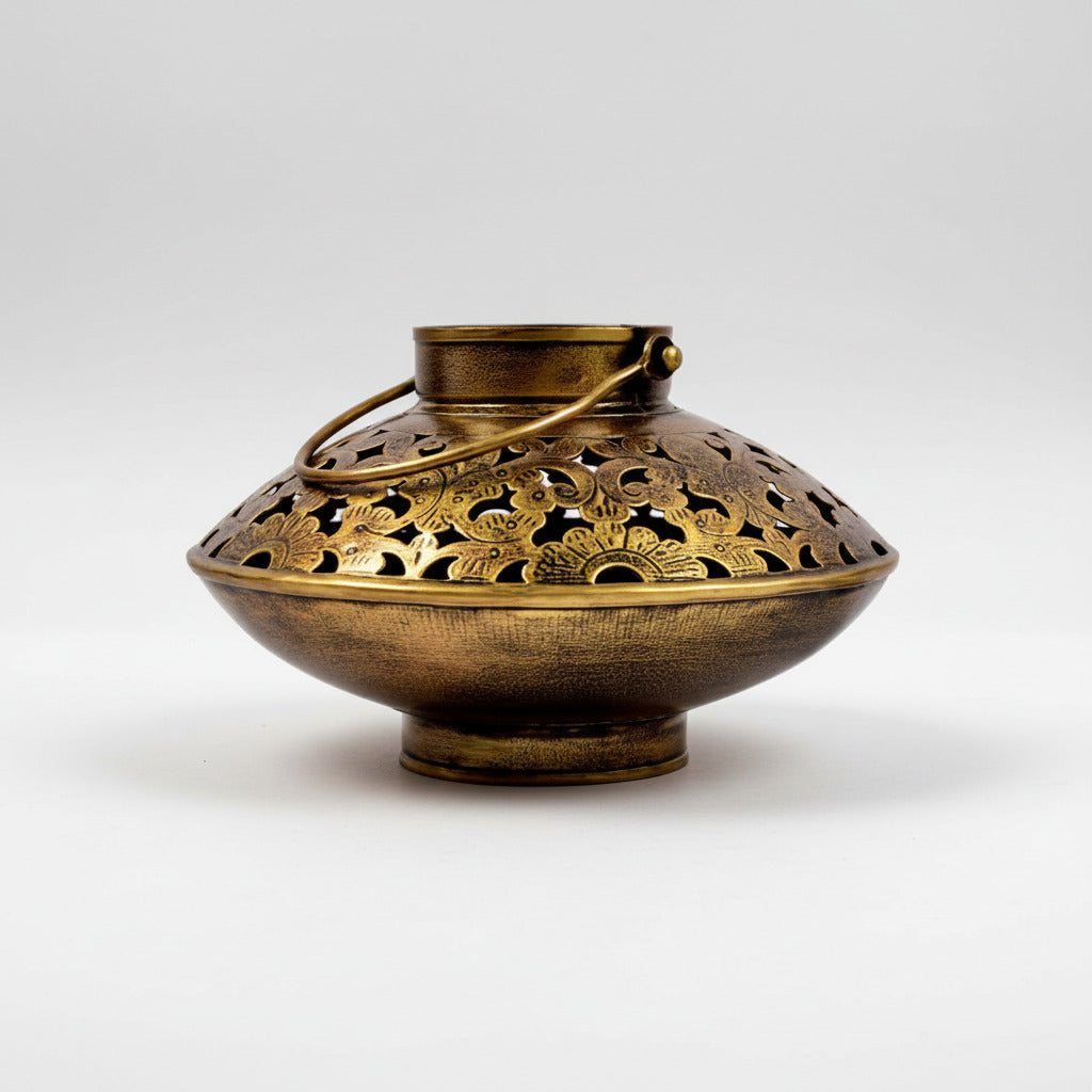 Designer Iron Dhoop Aarti Lamp (I)