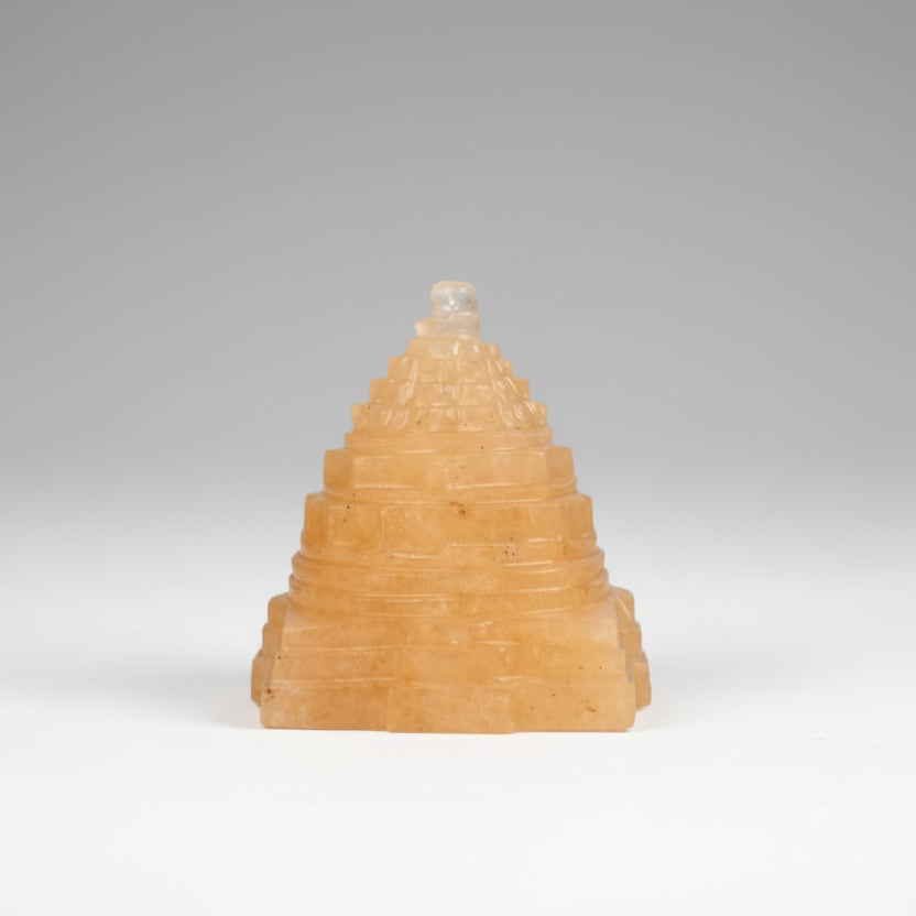 Yellow Jade Shree Yantra 70 to 80 gms