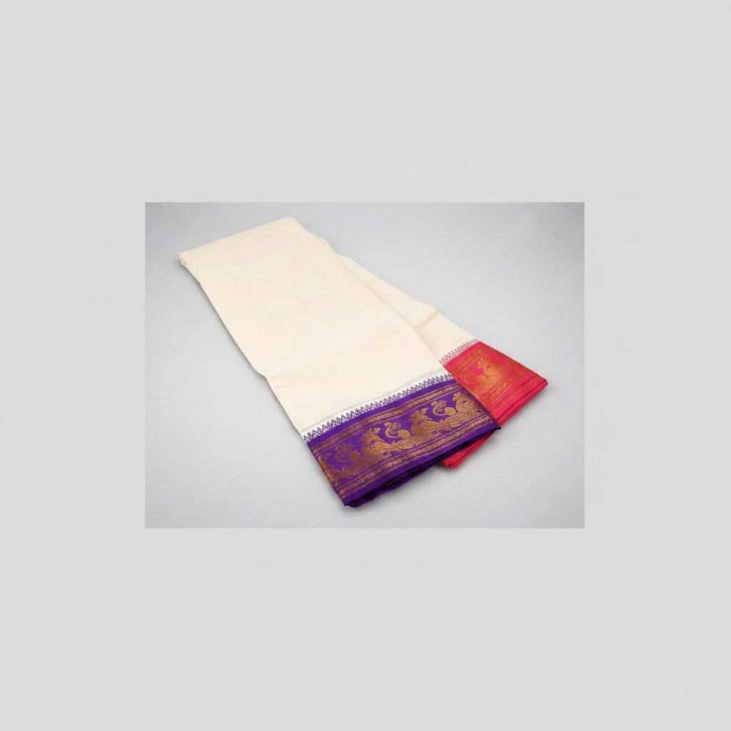 Puja DhotiXII-Flower