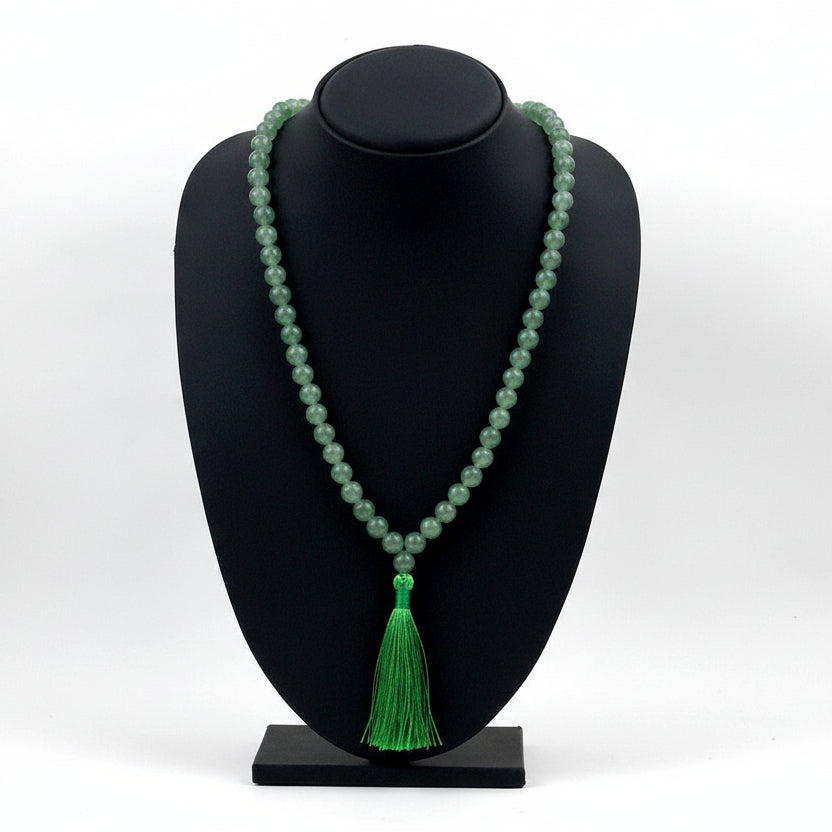 Green Aventurine Round Mala-10 mm