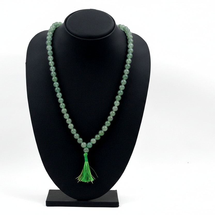 Green Aventurine Round Mala-6 mm