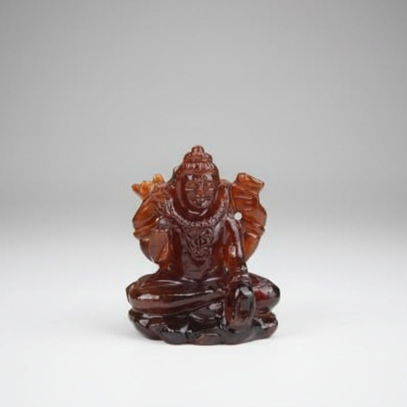 Shiva Idol in Gomed - 178 carats